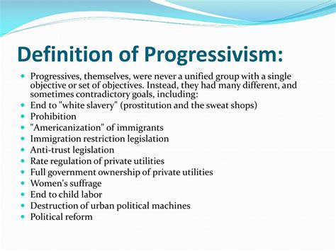 Progressive Definition & Meaning .